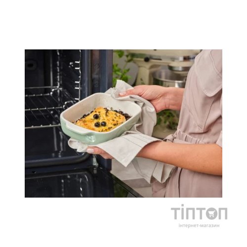 Форма для випікання KitchenAid з кришкою керамогранітна 0,9 л Фісташкова (CC007424-001)