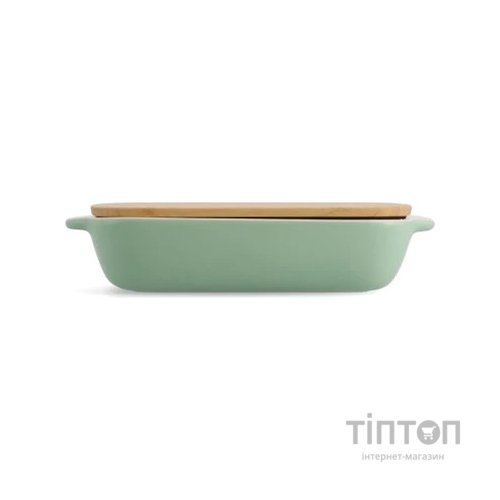 Форма для випікання KitchenAid з кришкою керамогранітна 1,9 л Фісташкова (CC007425-001)