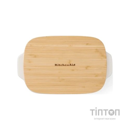 Форма для випікання KitchenAid з кришкою керамогранітна 1,9 л Фісташкова (CC007425-001)