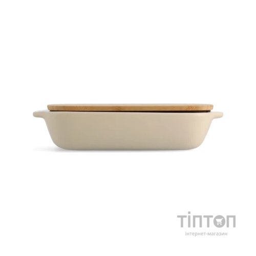 Форма для випікання KitchenAid з кришкою керамогранітна 1,9 л Кремова (CC006107-001)