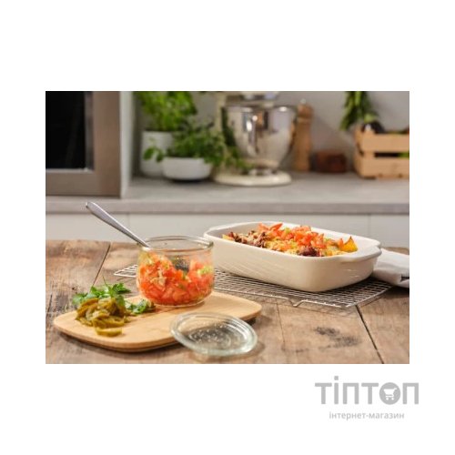 Форма для випікання KitchenAid з кришкою керамогранітна 1,9 л Кремова (CC006107-001)