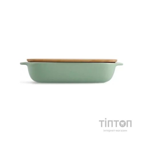 Форма для випікання KitchenAid з кришкою керамогранітна 3,8 л Фісташкова (CC007426-001)