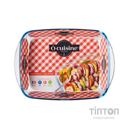 Форма для випікання O Cuisine прямокутна 28 х 20 х 5 см 1.6л (217BC00/1646)