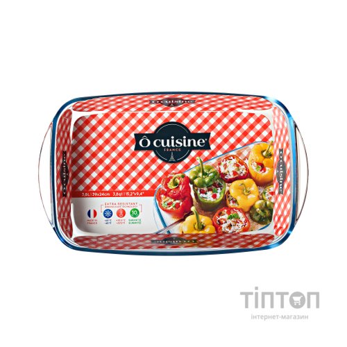 Форма для випікання O Cuisine прямокутна 39 х 24 х 6 см 3,6л (249BC00/1646)