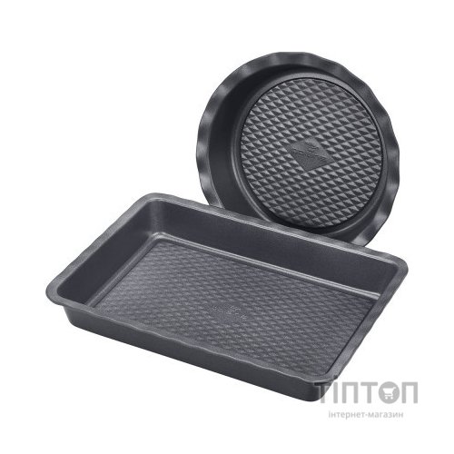 Форма для випікання Polaris Kontur набор прям. 33 х 23 см + круг 23 см (Kontur-3323SET)