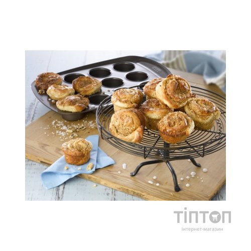 Форма для випікання Pyrex Asimetria 38 х 25 см для маффинов 12 ячеек (AS12BU0)