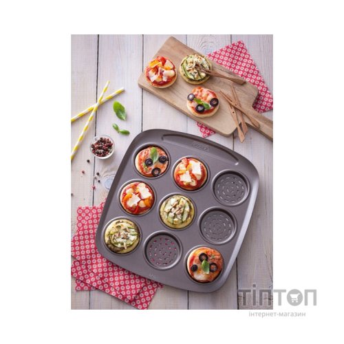 Форма для випікання Pyrex Asimetria мини-pizza 9 ячеек (AS09BZ0)