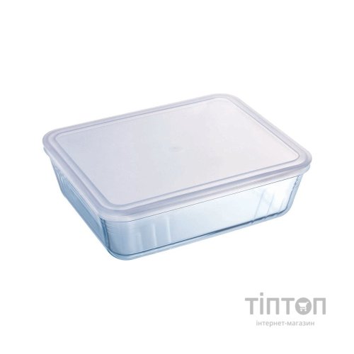 Форма для випікання Pyrex CookFreez з кришкою прямокутна 27 х 22 х 9 см 4 л (244P000/7643)