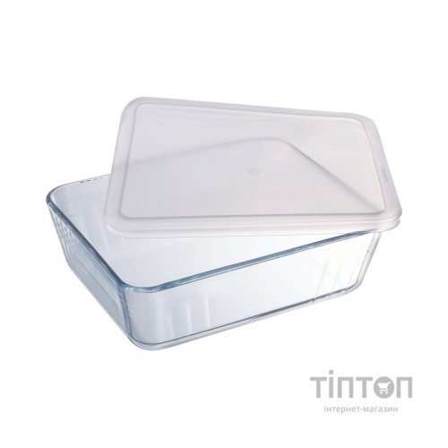 Форма для випікання Pyrex CookFreez з кришкою прямокутна 27 х 22 х 9 см 4 л (244P000/7643)