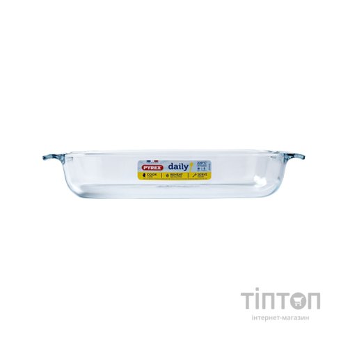 Форма для випікання Pyrex Daily прямокутна 35 х 23 х 6 см 2.7 л (231B000/3646)