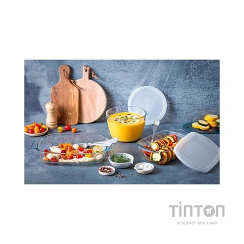 Форма для випікання Pyrex Daily прямокутна 35 х 23 х 6 см 2.7 л (231B000/3646)