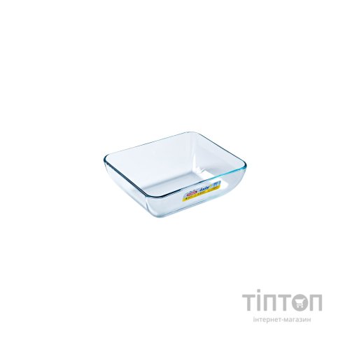 Форма для випікання Pyrex Daily з кришкою прямокутна 22 х 17 см 1.3 л (342P000/3046)