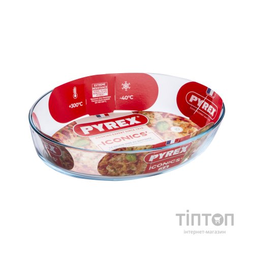 Форма для випікання Pyrex Essentials овальна 30 х 21 х 6 см 2,2 л (345B000/8044)