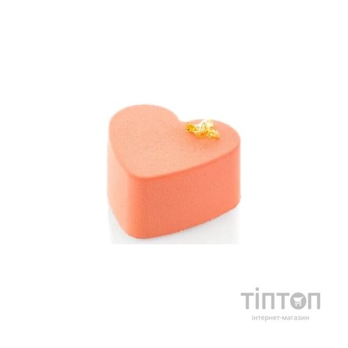 Форма для випікання Silikomart 600x400 мм "серце" 78 x 73 h40 мм 24 x 155 мл (SQ086/YL)