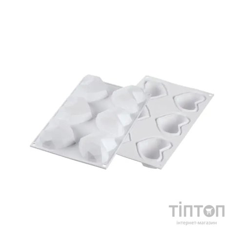 Форма для випікання Silikomart Amore Origami 74x84x h35 мм + каттер (AMORINI ORIGAMI 110)