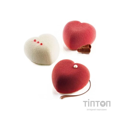 Форма для випікання Silikomart Amorini 63x65 mm h 39 mm + каттер (Amorini/C)