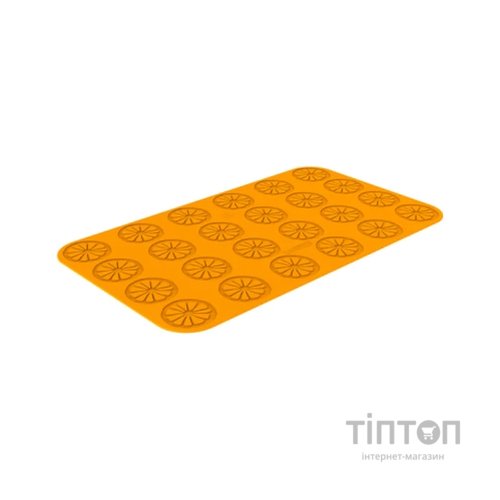 Форма для випікання Silikomart "апельсин і лимон" d 60 h 2 мм (2,2 мл x 24) (ARANCIA&LIMONE)