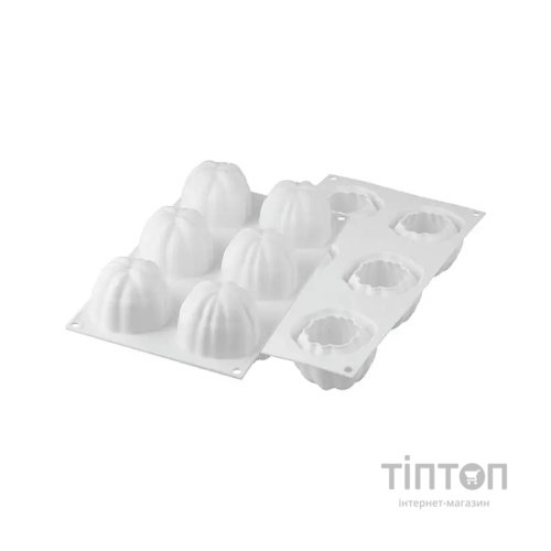 Форма для випікання Silikomart Bloom d 68 h 52 mm,8 x 120 ml (BLOOM 120)