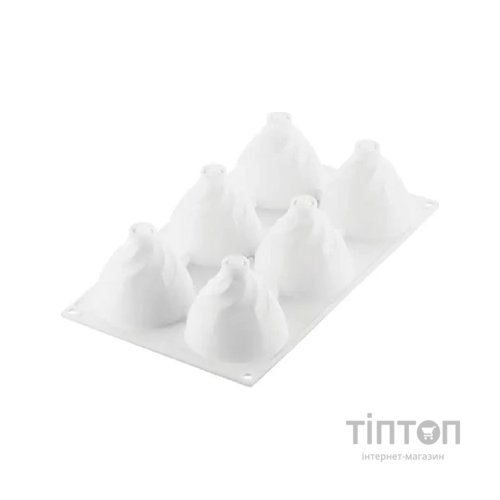 Форма для випікання Silikomart Chantilly d 73 h 65 мм (6x120 мл) (CHANTILLY 120)