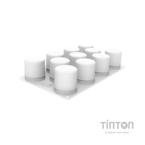 Форма для випікання Silikomart Cilindro 3D d 50 h55 мм (11x 100 мл) (CILINDRO 3D 100)