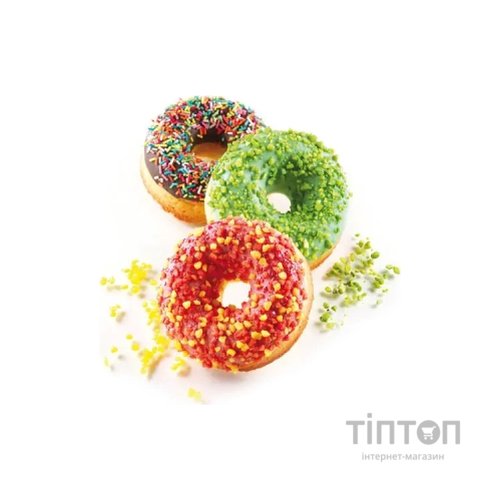 Форма для випікання Silikomart Donuts d 75-25 mm h 28 mm (Donuts)
