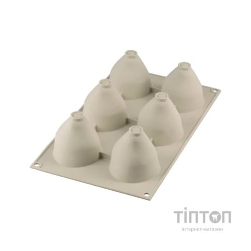 Форма для випікання Silikomart Fragole E Panna d 59 h61 мм (6x95 мл) (FRAGOLE E PANNA)