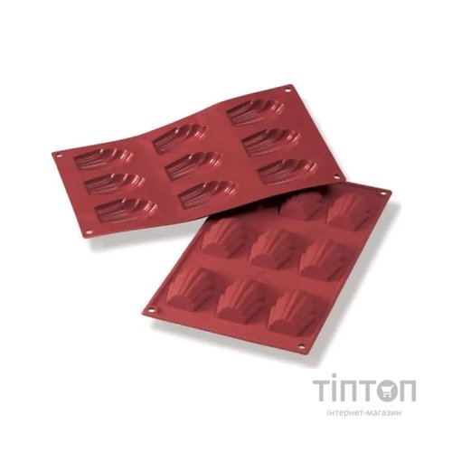 Форма для випікання Silikomart "Мадлен" 68х45 мм, h 17 мм (SF032/C)