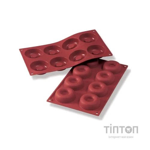 Форма для випікання Silikomart "Пончик" 65 мм, h 21 мм (SF011/C)