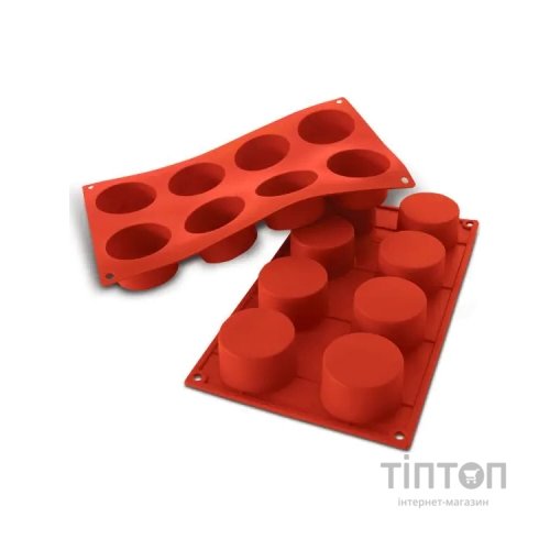 Форма для випікання Silikomart "Циліндр" d 60 мм, h 35 мм (SF028/C)