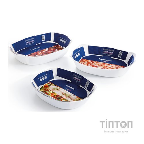 Форма для запікання LUMINARC SMART CUISINE CARINE, 34х25 см