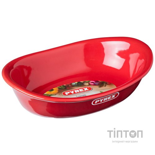 Форма PYREX Supreme red 26х18 см