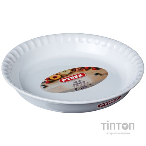 Форма PYREX Supreme white 25 см