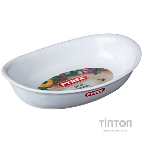 Форма PYREX Supreme white 31х21 см