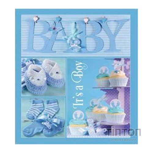 Фотоальбом EVG 10x15x56 BKM4656 Baby collage Blue (UA)