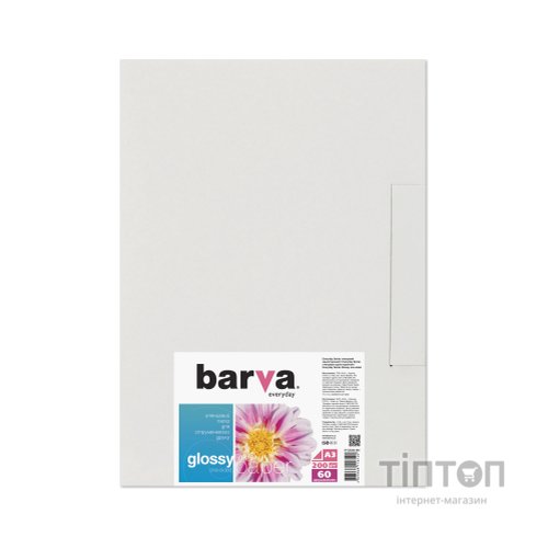 Фотопапір Barva A3 Everyday Glossy 200г, 60л (IP-CE200-280)