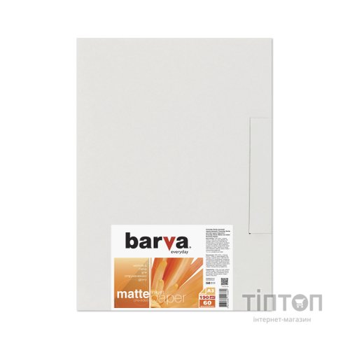 Фотопапір Barva A3 Everyday Matted 190г 60с (IP-AE190-294)