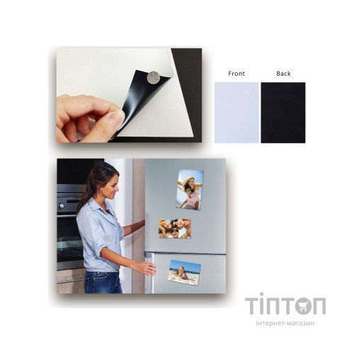 Фотопапір ColorWay матовий, A4, 650г/м2, 5 листків, магнітний