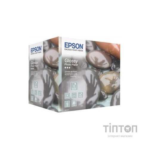 Фотопапір Epson глянцевий, A6, 225г/м2, 500 листків