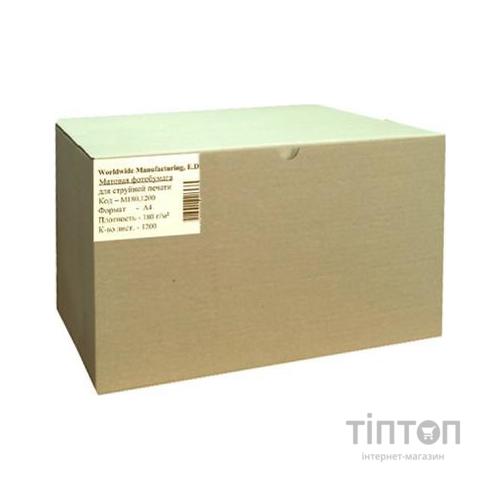 Фотопапір WWM матовий, А4, 180г/м2, 1200 листків