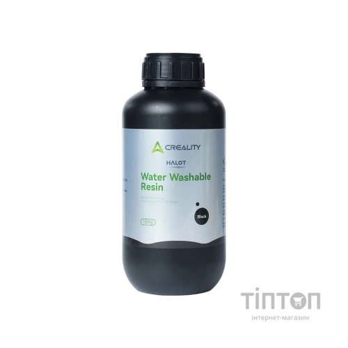 Фотополімерна смола Creality Resin, HALOT, Water Washable 1кг, black (3302010054)