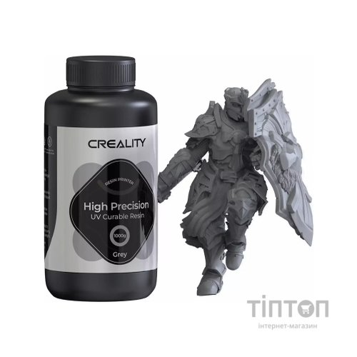 Фотополімерна смола Creality Resin, LCD 8K High Precision 1кг, gray (3302190003)