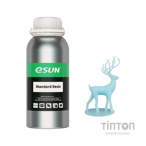 Фотополімерна смола eSUN Resin standard UV/LCD Sky Blue 1kg (STANDARDRESIN-SB1000G)