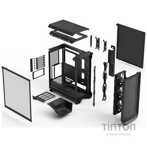 FRACTAL DESIGN Meshify 3 Black TG LT (FD-C-MES3A-02)