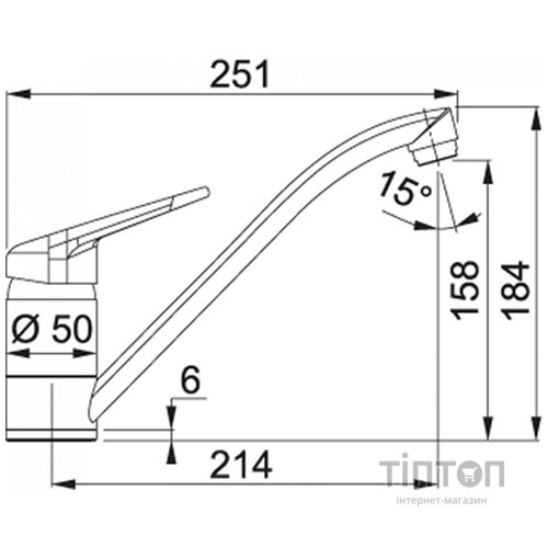 Змішувач Franke NOVARA-PLUS (115.0470.661)