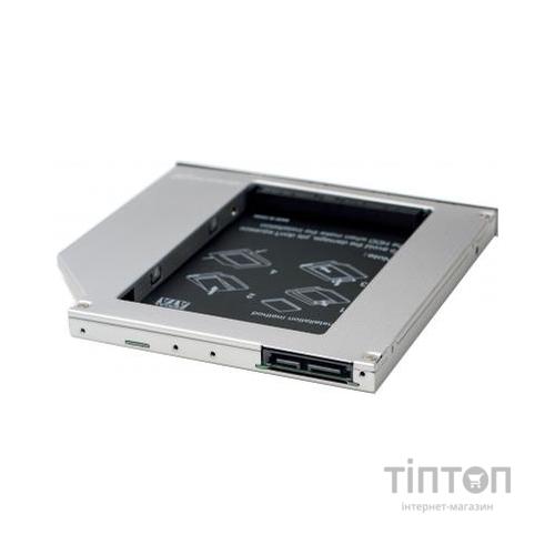 Фрейм-перехідник Grand-X HDD 2.5'' to notebook 9.5 mm ODD SATA/mSATA (HDC-24N)