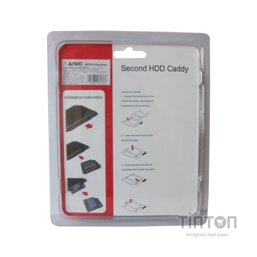 Фрейм-перехідник Maiwo 2,5" HDD/SSD SATA3 Macbook (Pro/Air) 13" 15" 17" (NSTOR-Macbook)