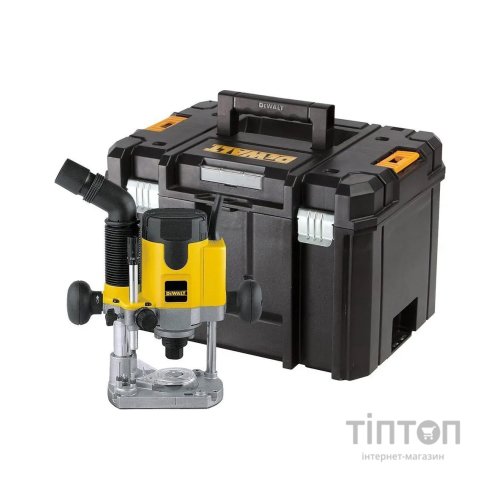 Фрезер DeWALT 1100 Вт, 8000 - 24000 об/хв, цанга 8 мм, 3.1 кг, кейс TSTAK (DW621KT)