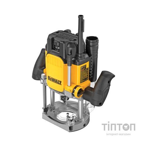 Фрезер DeWALT 2300 Вт, 9000 - 22000 об/хв, цанговий патрон 12 мм, 6.1 кг (DWE625)