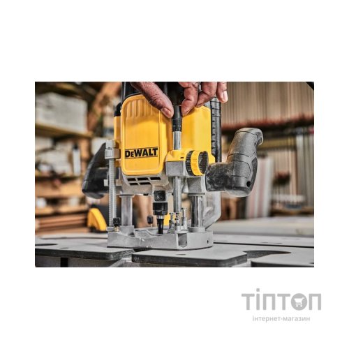 Фрезер DeWALT 2300 Вт, 9000 - 22000 об/хв, цанговий патрон 12 мм, 6.1 кг (DWE625)