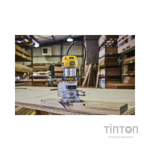 Фрезер DeWALT 900 Вт, 16000 - 27000 об/хв, цанга 8 мм, 4.4 кг (D26200)